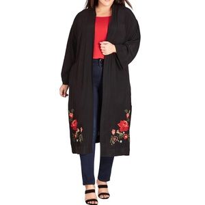 City Chic floral kimono